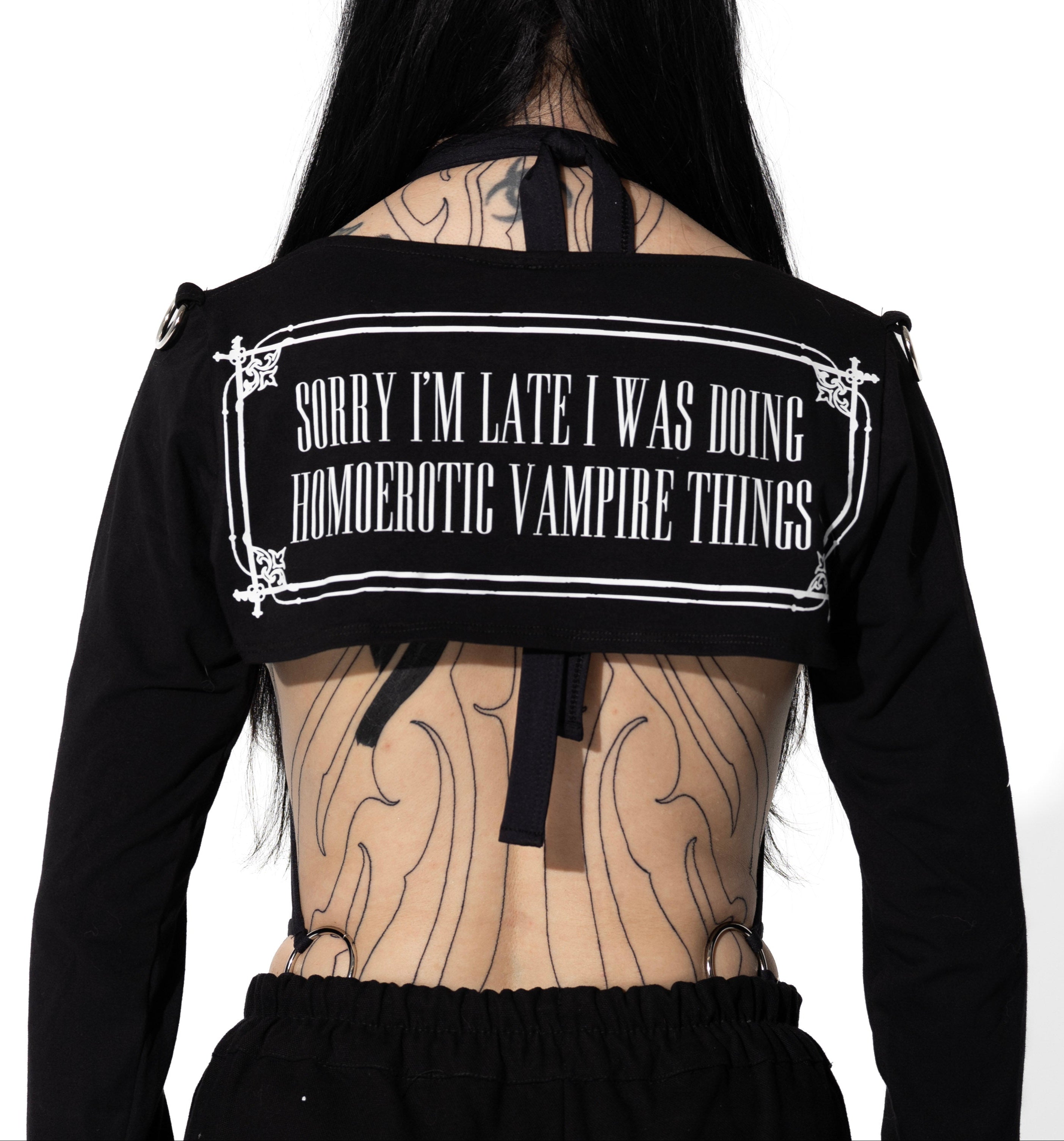 CONFESSION CROP TOP