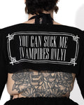 SUCK ME CROP TOP