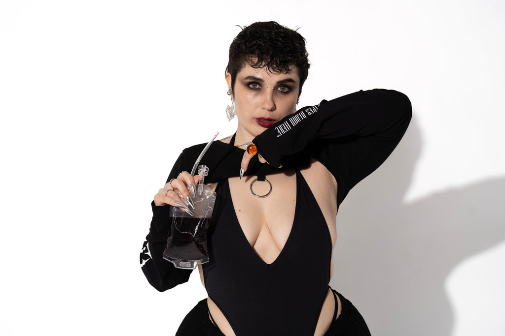 SUCK ME CROP TOP