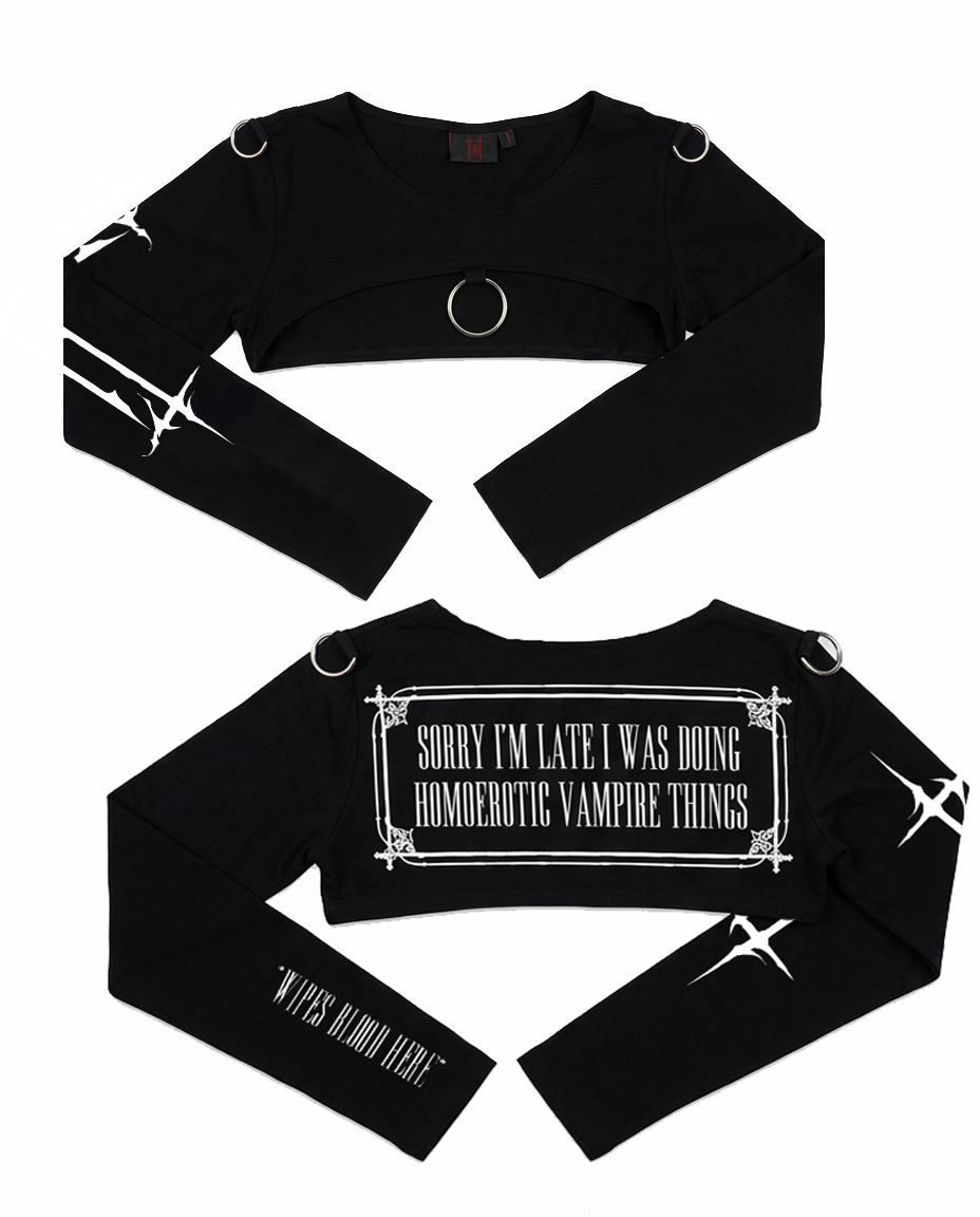 CONFESSION CROP TOP