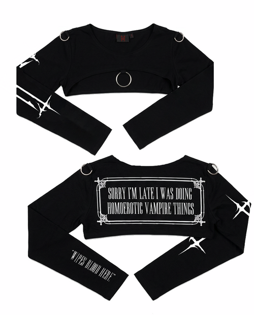 CONFESSION CROP TOP